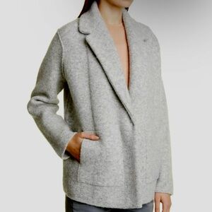 Vince wool cardigan blazer in gray size XS